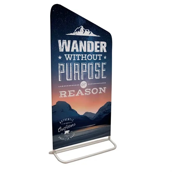 3' x 71" EuroFit incline wall with dye sublimated graphic cover.... from ASI 87188 Showdown Displays