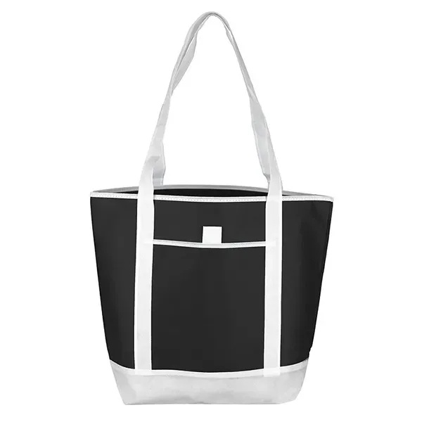 Tote bag made of reusable and recyclable non-woven polypropylene with handles.... from ASI 62660 Innovation Line