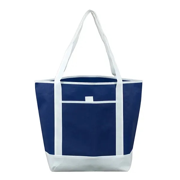 Tote bag made of reusable and recyclable non-woven polypropylene with handles.... from ASI 62660 Innovation Line