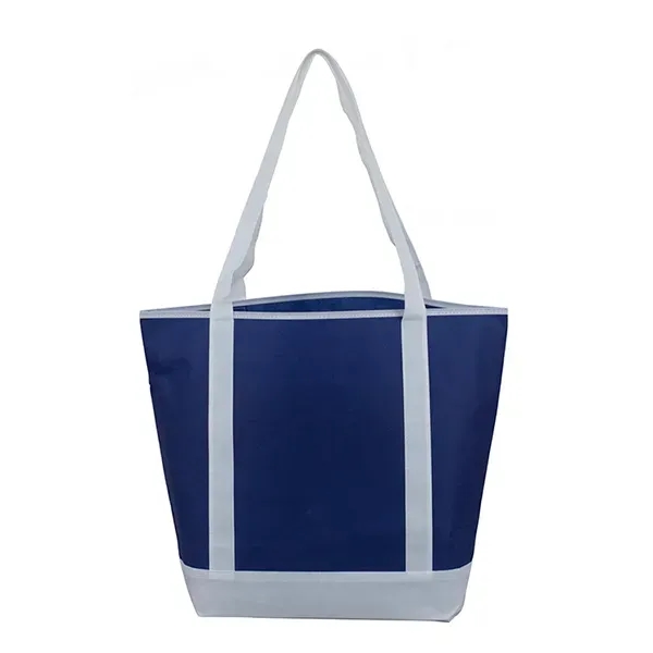 Tote bag made of reusable and recyclable non-woven polypropylene with handles.... from ASI 62660 Innovation Line