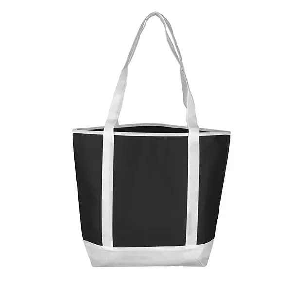 Tote bag made of reusable and recyclable non-woven polypropylene with handles.... from ASI 62660 Innovation Line