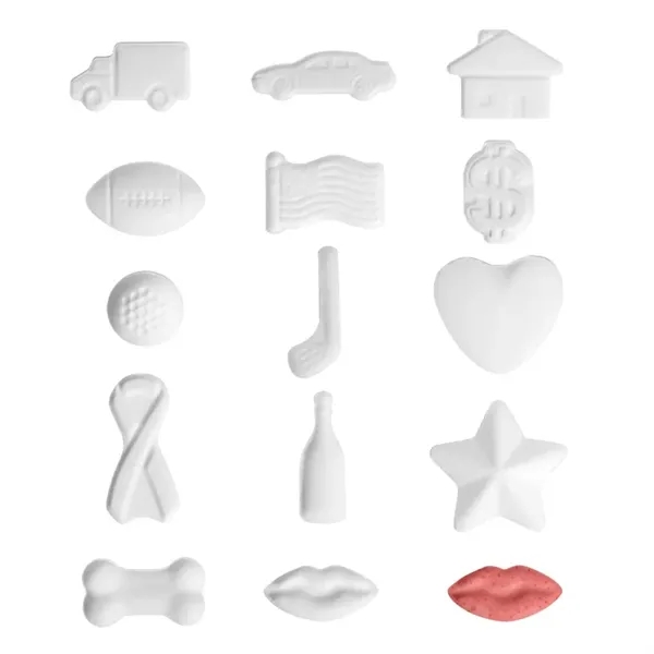 Rectangular Tin with Truck Shaped Mints... from ASI 44900 NC Custom (CI/Lanco) / Chocolate Inn