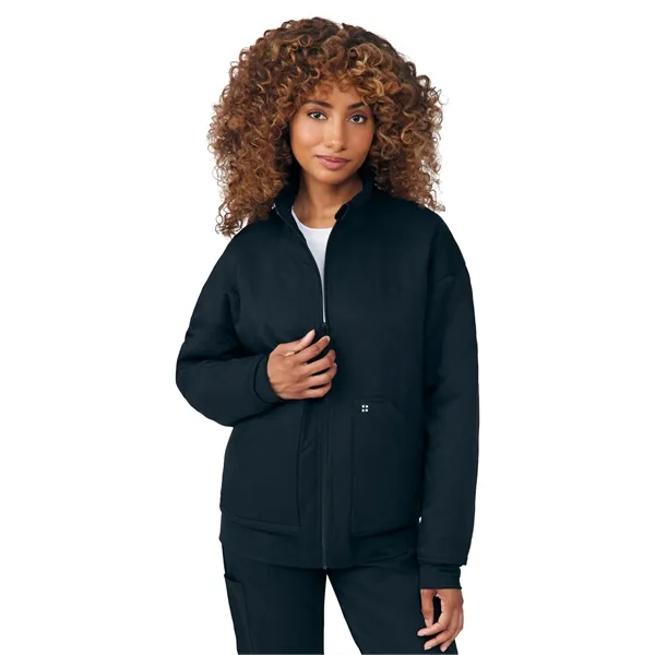 White Cross - VIBE - Women's 3-Pocket Scrub Jacket... from ASI 86018 Scrub Authority