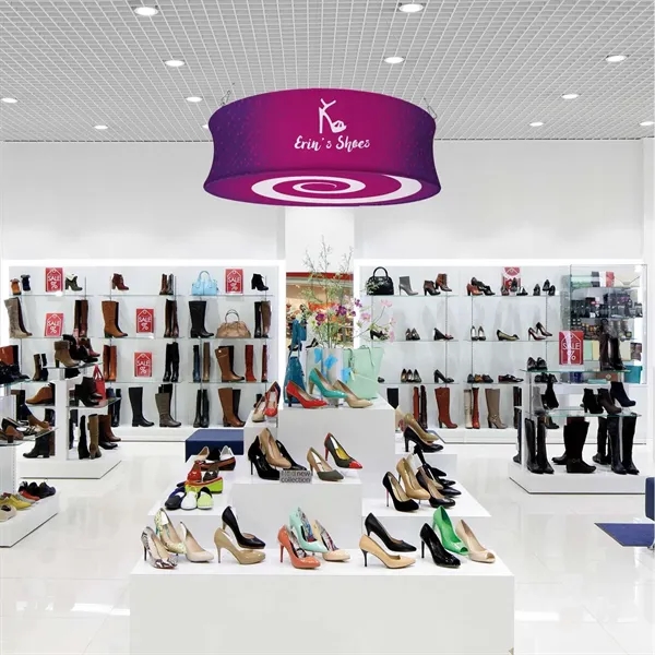 4' x 12" EuroFit Pro hanging banner bottom panel kit.... from ASI 87188 Showdown Displays