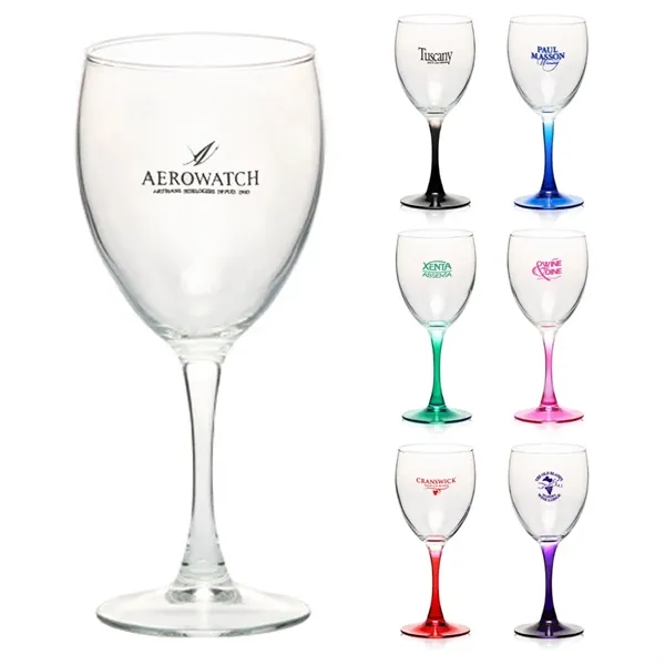 Wine glass with slender glass design, 10.5 oz.... from ASI 39552 BEL Promo