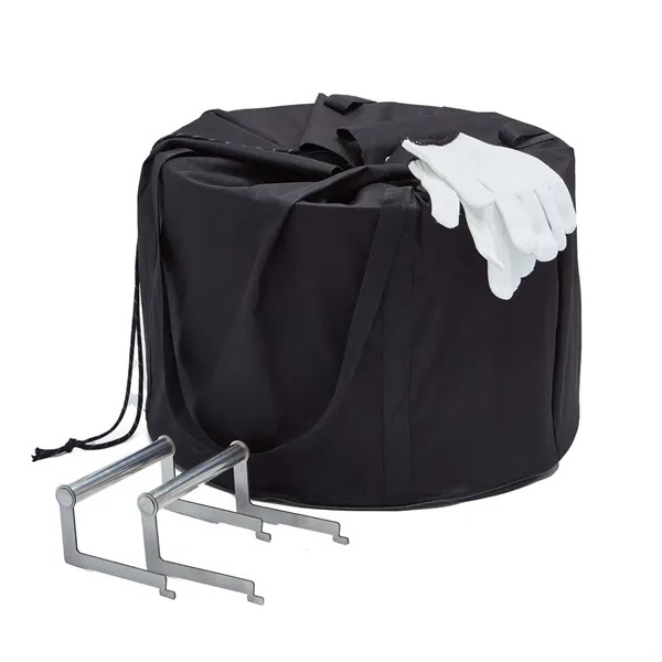 Bring the heat minus the hassle-this sleek stainless fire pit offers... from ASI 87188 Showdown Displays