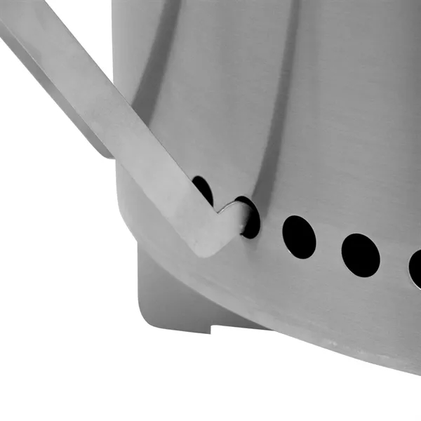 Bring the heat minus the hassle-this sleek stainless fire pit offers... from ASI 87188 Showdown Displays