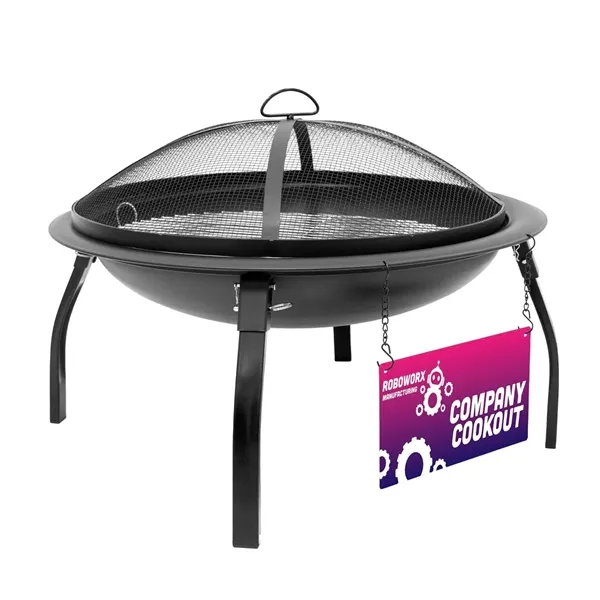 Bring the heat anywhere with this lightweight, durable fire pit-perfect for... from ASI 87188 Showdown Displays