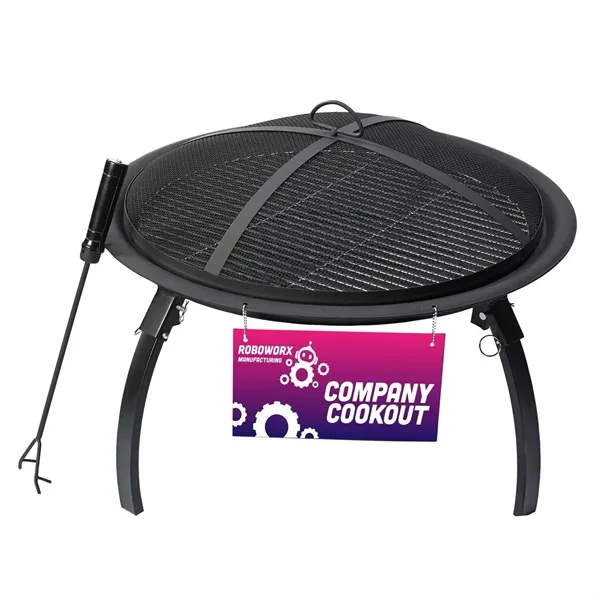 Bring the heat anywhere with this lightweight, durable fire pit-perfect for... from ASI 87188 Showdown Displays