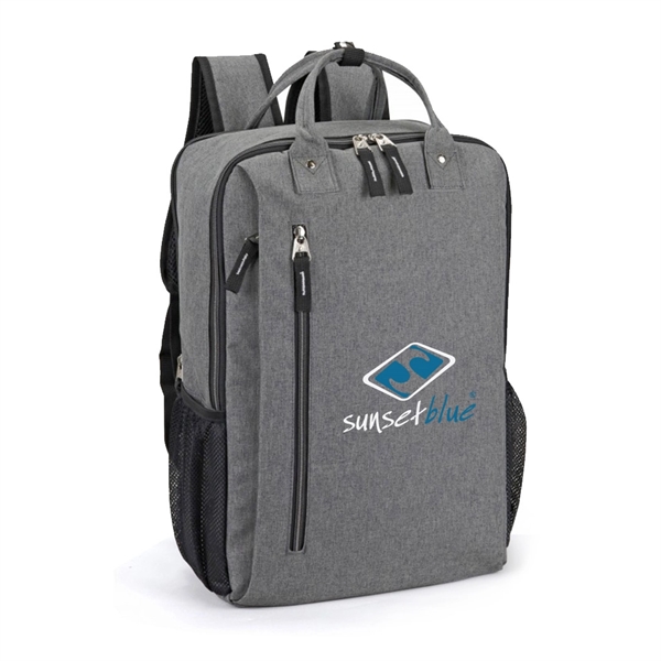 Envoy Heathered Laptop Backpack... from ASI 31517 Admart Products / Admart Line