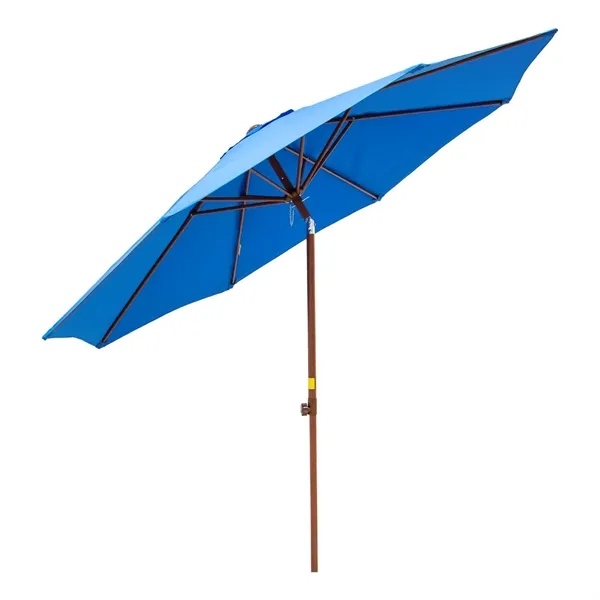 Stay covered by simply tilting and turning this durable umbrella to... from ASI 87188 Showdown Displays
