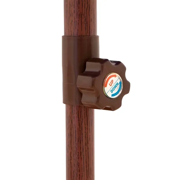 Stay covered by simply tilting and turning this durable umbrella to... from ASI 87188 Showdown Displays