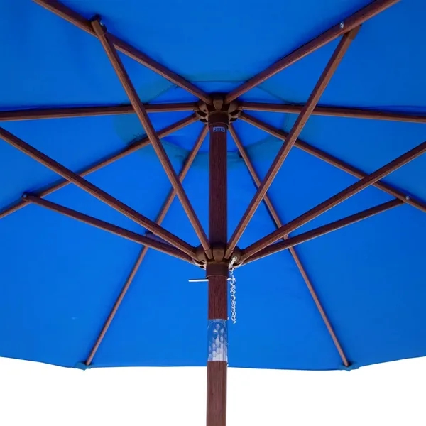 Stay covered by simply tilting and turning this durable umbrella to... from ASI 87188 Showdown Displays