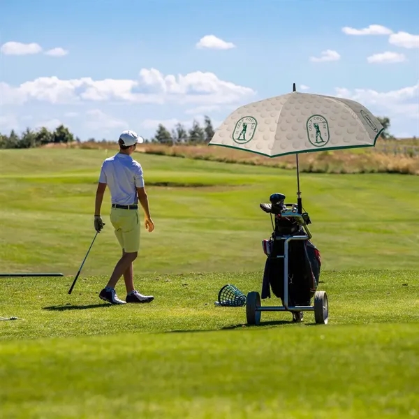 Built to handle the elements, this golf umbrella offers wide coverage,... from ASI 87188 Showdown Displays