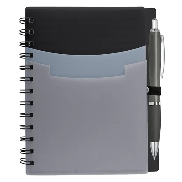 5" x 7" notebook with 70 lined pages, front cover with... from ASI 61125 Hit Promotional Products / Hit®