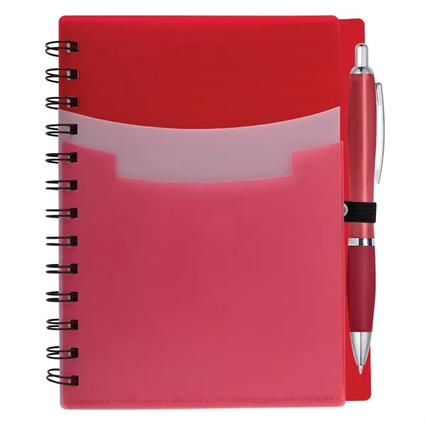 5" x 7" notebook with 70 lined pages, front cover with... from ASI 61125 Hit Promotional Products / Hit®