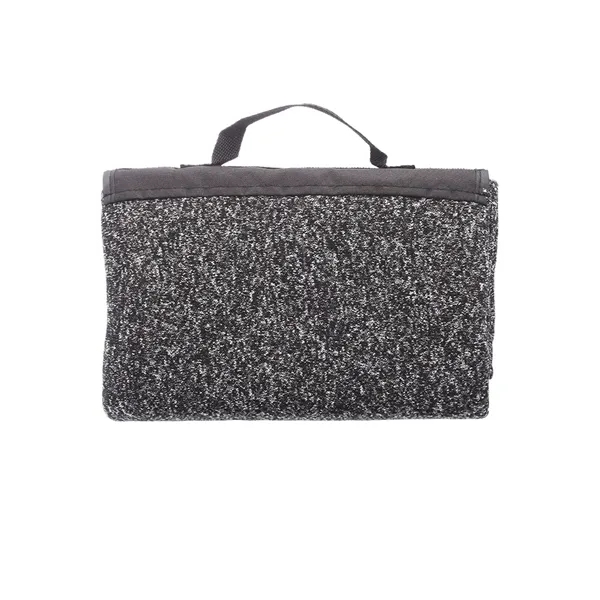 50"W x 60"H polyester fleece picnic blanket with roll-up design, woven... from ASI 39552 BEL Promo