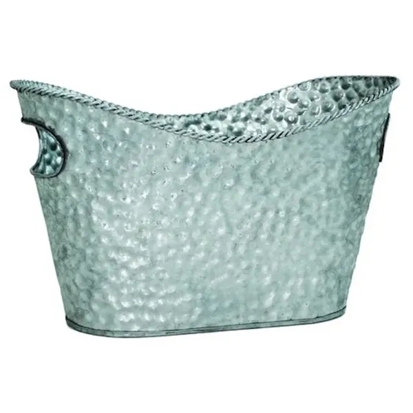 Metal Embossed Gift Basket Empty... from ASI 89971 Stuff A Mug