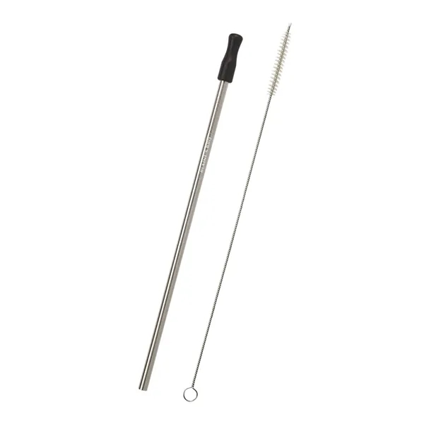 11" x 3 1/8" kit containing three stainless steel straws, three... from ASI 61125 Hit Promotional Products / Hit®