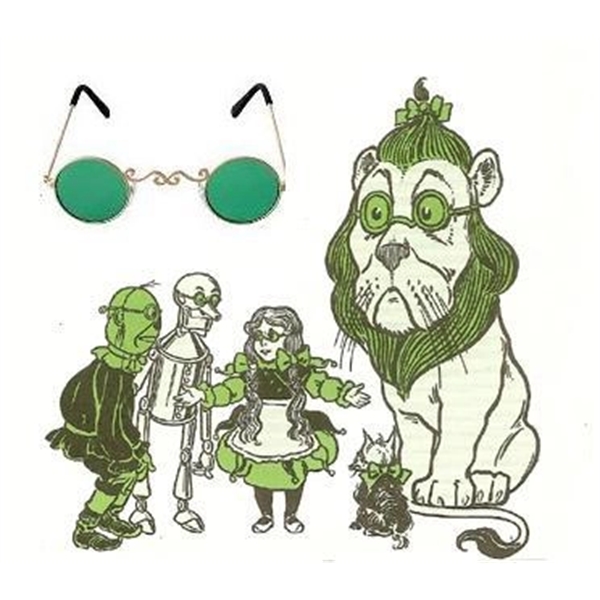 Those who enter the Emerald City must wear green glasses... from ASI 80485 Rainbow Symphony Inc