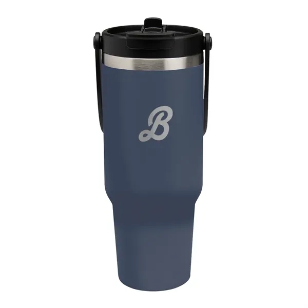 40 oz. double wall insulated tumbler made of stainless steel with... from ASI 61125 Hit Promotional Products / Hit®