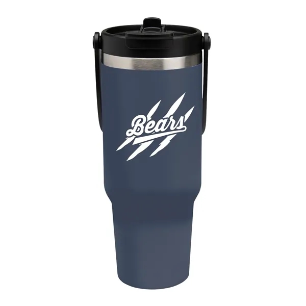 40 oz. double wall insulated tumbler made of stainless steel with... from ASI 61125 Hit Promotional Products / Hit®