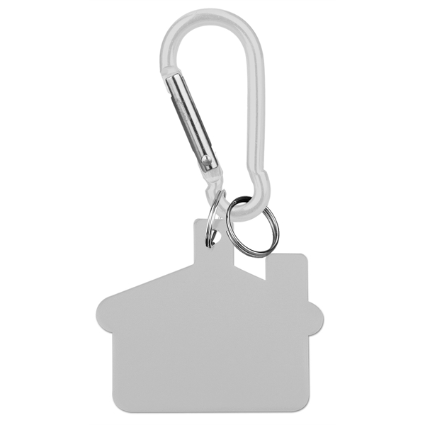 Metal Key Holder Aluminum Pet Tag with Carabiner... from ASI 74585 Nu Promo International / Nu Promo Line