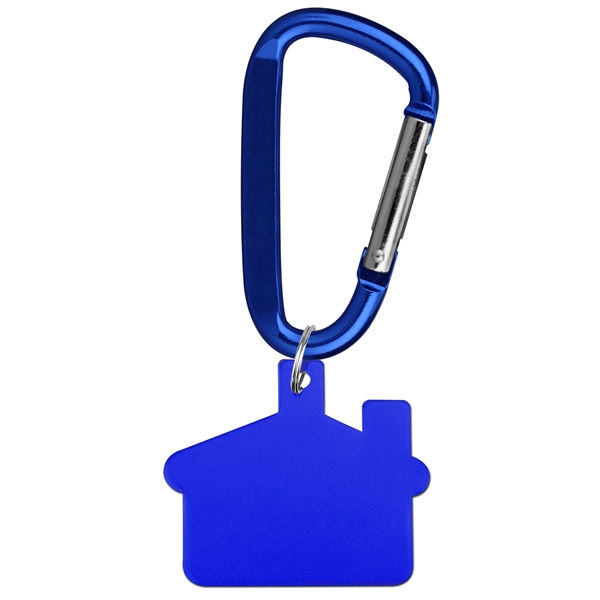 Metal Key Holder Aluminum Pet Tag with Carabiner... from ASI 74585 Nu Promo International / Nu Promo Line