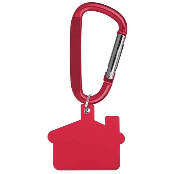 Metal Key Holder Aluminum Pet Tag with Carabiner... from ASI 74585 Nu Promo International / Nu Promo Line