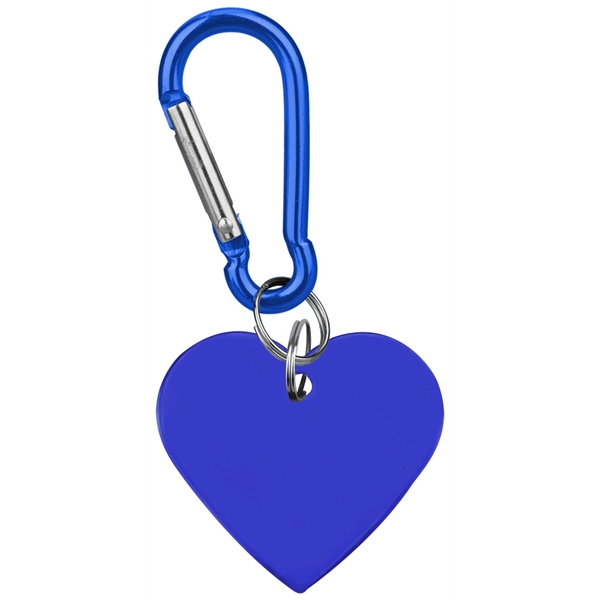 Metal Key Holder Aluminum Pet Tag with Carabiner... from ASI 74585 Nu Promo International / Nu Promo Line