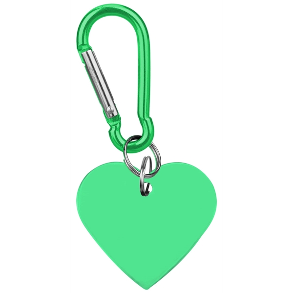 Metal Key Holder Aluminum Pet Tag with Carabiner... from ASI 74585 Nu Promo International / Nu Promo Line