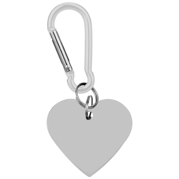 Metal Key Holder Aluminum Pet Tag with Carabiner... from ASI 74585 Nu Promo International / Nu Promo Line