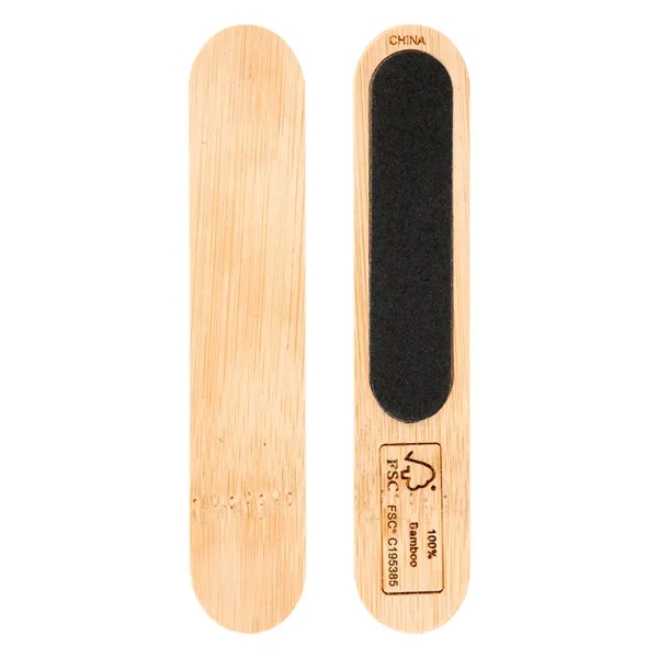 7.5" bamboo nail file.... from ASI 61125 Hit Promotional Products / Hit®