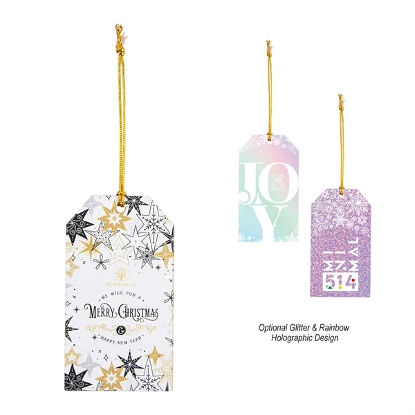 Wooden ornament/gift tag with hanging string.... from ASI 61125 Hit Promotional Products / Hit®