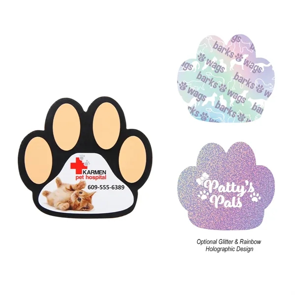 Custom shaped wooden coaster with full color edge-to-edge graphics on one... from ASI 61125 Hit Promotional Products / Hit®