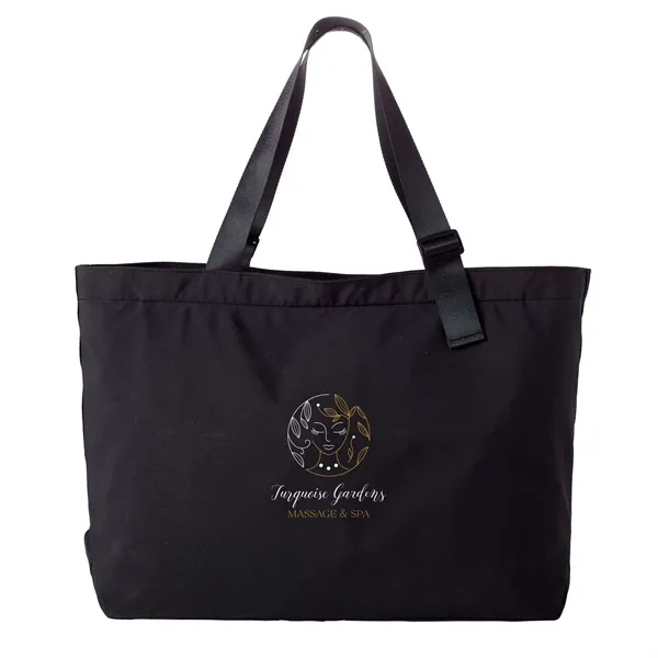 This chic, minimalist design all black tote boasts plenty of space... from ASI 87188 Showdown Displays