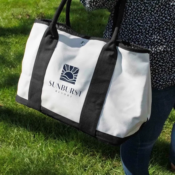 From the beach to the boardroom, this tote blends chic style... from ASI 87188 Showdown Displays