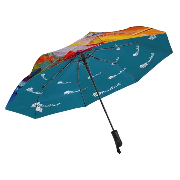 This full bleed dye sublimated umbrella is the perfect everyday companion,... from ASI 87188 Showdown Displays