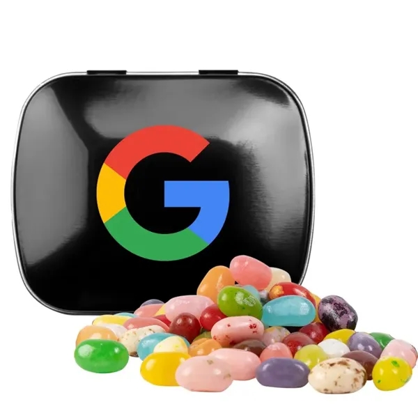 Domed tin - imprinted square mints.... from ASI 44900 NC Custom (CI/Lanco) / Lanco