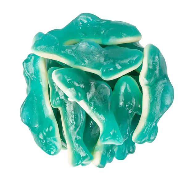4 oz. Full Color Digibag™ with Gummy Sharks... from ASI 44900 NC Custom (CI/Lanco) / Chocolate Inn