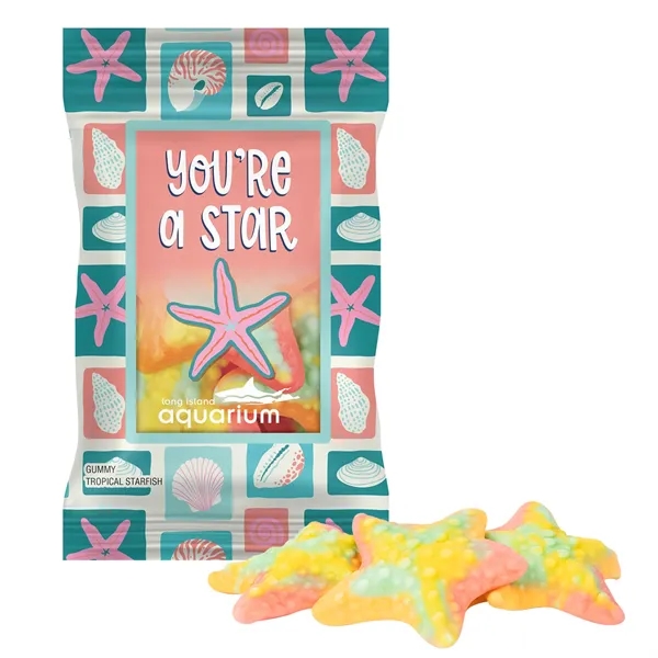 4 oz. Full Color Digibag™ with Tropical Starfish... from ASI 44900 NC Custom (CI/Lanco) / Chocolate Inn