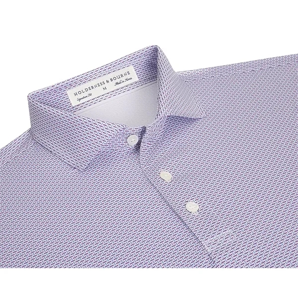 Printed Performance Jersey Shirt. New for Spring 25, The Davis features... from ASI 38120 Ball Pro / Diversified Quality Kitchenware / Branded Apparel Designs