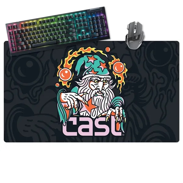 14"x24"x1/8" - Heavy Duty Fabric Gaming Mat- Made in the USA... from ASI 49716 Digispec & CounterPoint / COUNTERPOINT®