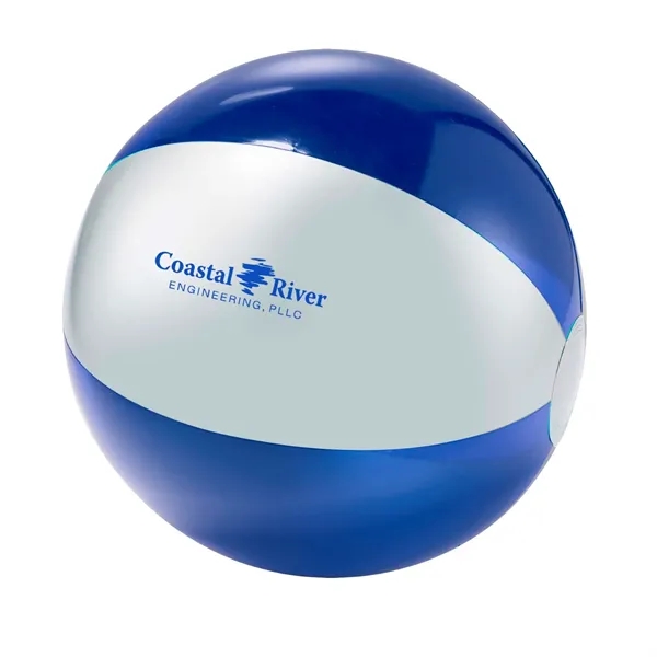 16" translucent two-tone beach ball.... from ASI 63549 Jornik Manufacturing Corp
