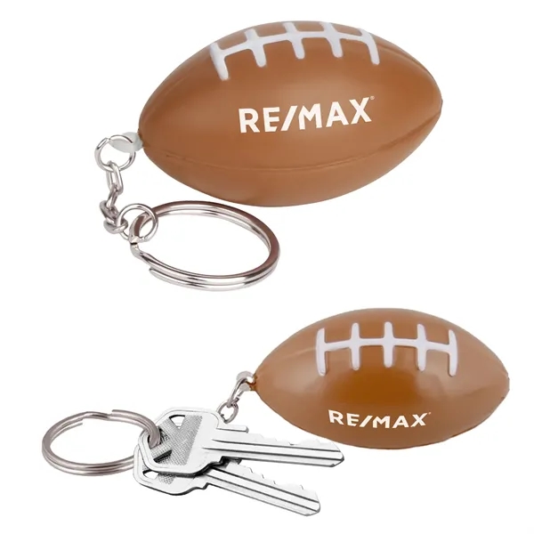 Football key chain, plastic with nylon lacing.... from ASI 52710 Lincoln Line