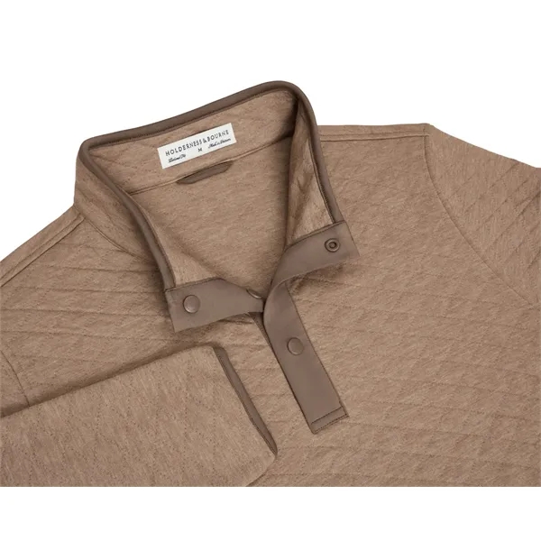 The Sullivan snap-button pullover features buttery soft fabric, diamond-quilted insulation.... from ASI 38120 Ball Pro / Diversified Quality Kitchenware / Branded Apparel Designs
