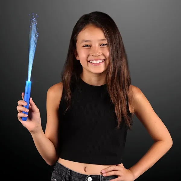 Blank or imprinted. Flashing stock wand with sparkle fibers.... from ASI 34194 ALightPromos / Alight Promotional Products