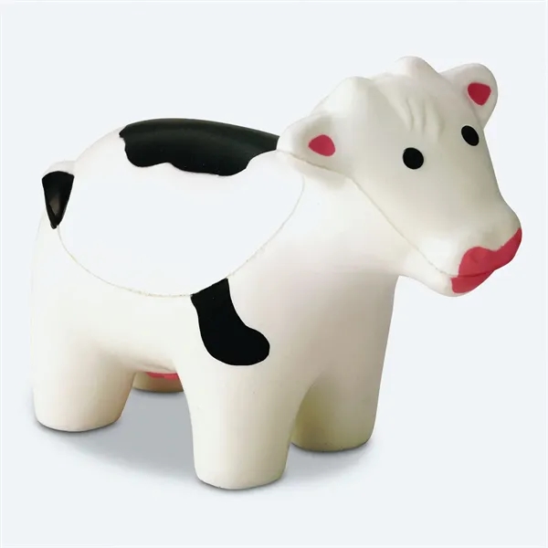Cow shaped stress reliever made of polyurethane foam.... from ASI 68507 The Magnet Group / Perfect Line