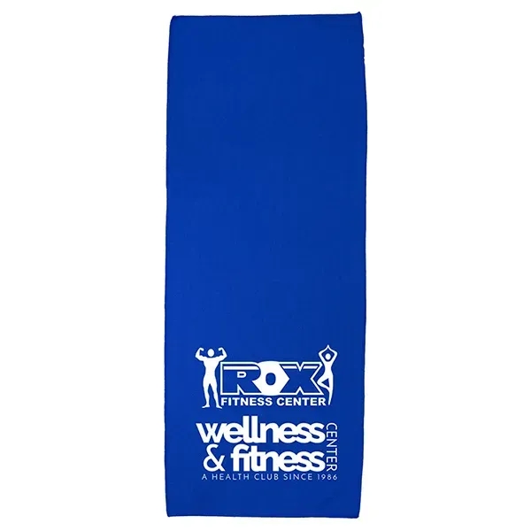 12" x 32" cooling towel made from 100% eco-friendly microfiber polyester.... from ASI 62660 Innovation Line