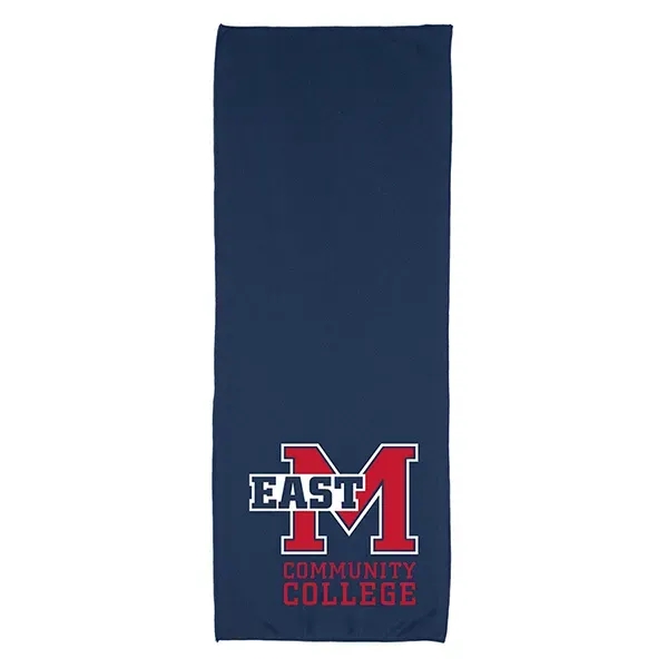 12" x 32" cooling towel made from 100% eco-friendly microfiber polyester.... from ASI 62660 Innovation Line